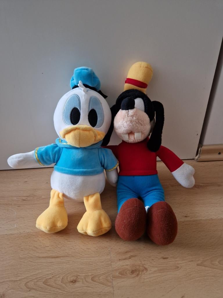 Disney knuffels donald duck goofy plush pluche, Kinderen en Baby's, Speelgoed | Knuffels en Pluche, Ophalen of Verzenden, Zo goed als nieuw