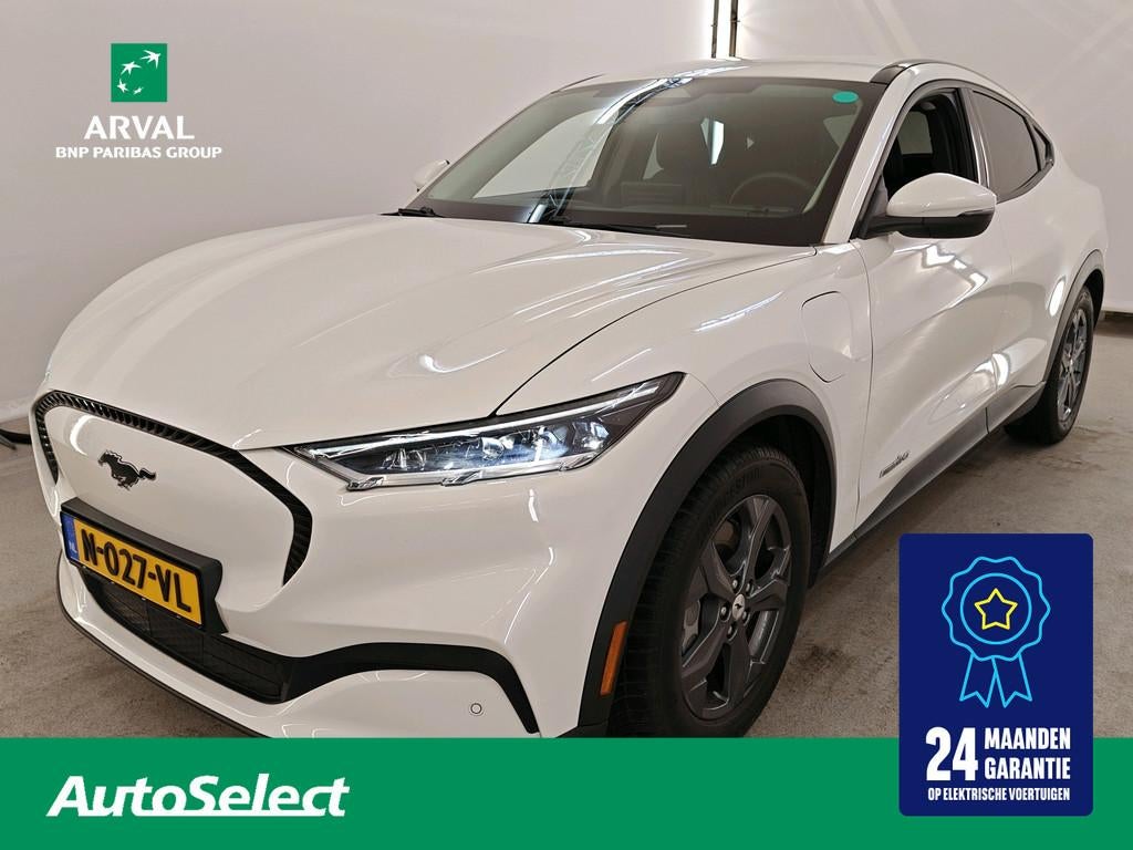Ford Mustang Mach-E 75 kWh 269pk RWD | SOH 92% | Leder | Sto, Auto's, Ford, Achterwielaandrijving, Gebruikt, 24 maanden, Wit