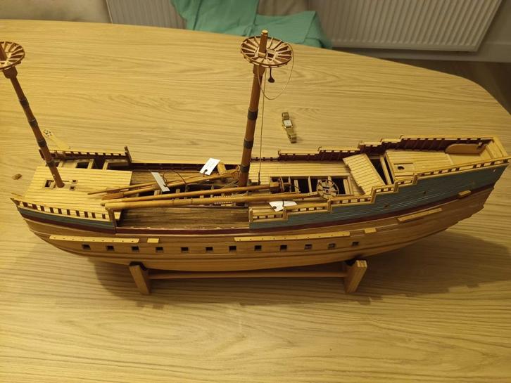 Model Batavia - Deels Gebouwd met Documentatie, Hobby en Vrije tijd, Modelbouw | Boten en Schepen, Ophalen