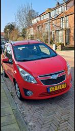 Chevrolet Spark 1.2 2011 Rood                      km 93,746, Voorwielaandrijving, 4 cilinders, 81 pk, Geïmporteerd