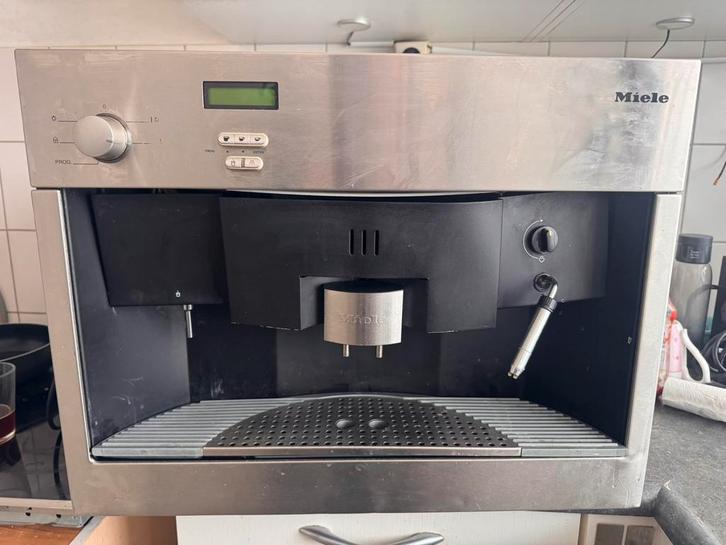 Miele CVA 620-1 Inbouw Koffiemachine, Witgoed en Apparatuur, Koffiezetapparaten, Gebruikt, Koffiebonen, Koffiemachine, 2 tot 4 kopjes