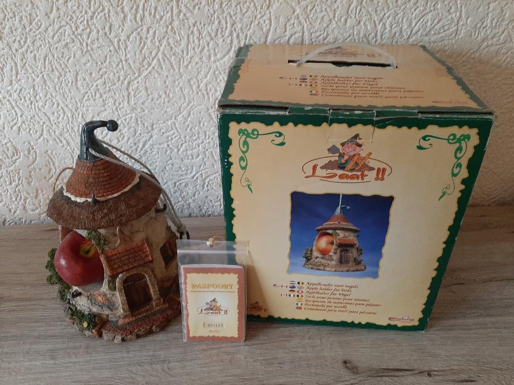 laven efteling vogelvoer huisje in originele doos, Ophalen of Verzenden, Zo goed als nieuw, Beeldje of Poppetje