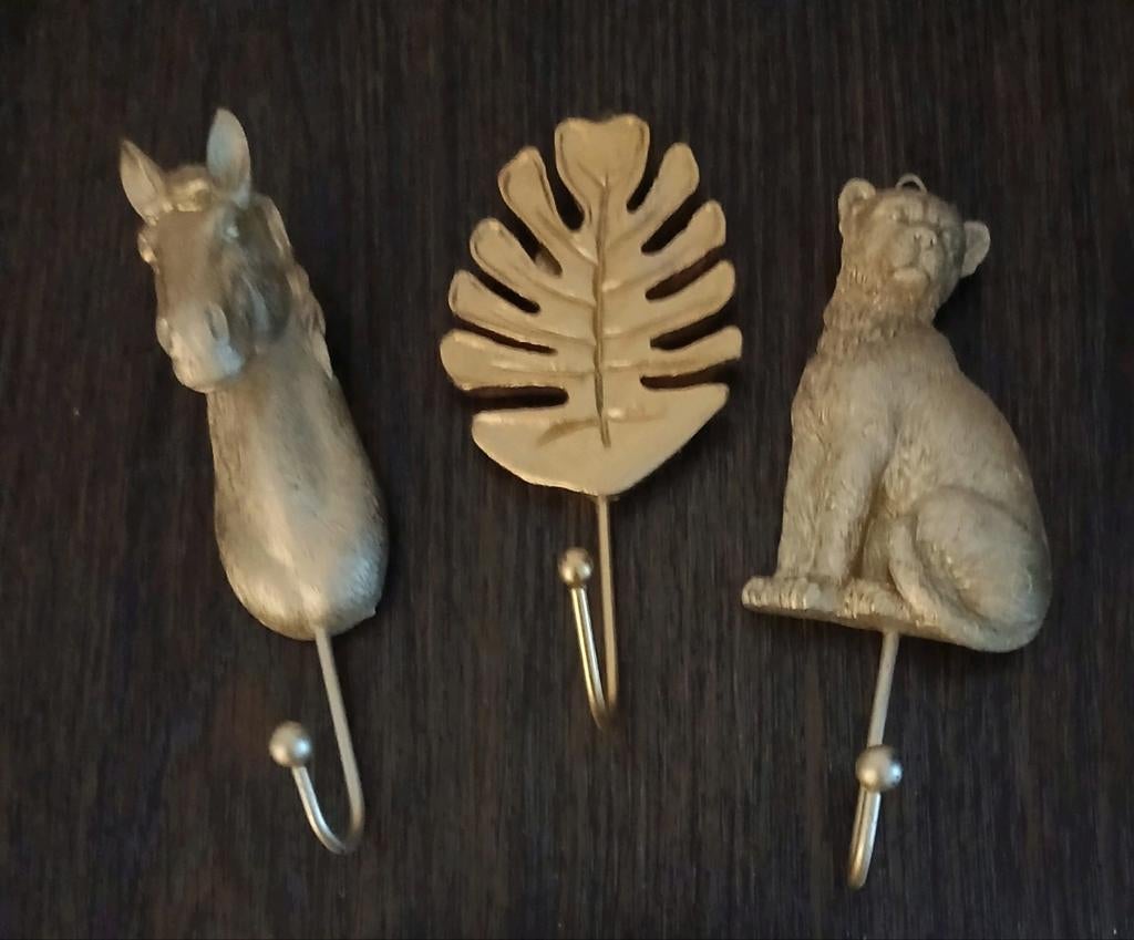 Kapstok 3 st, Wandkapstok, Overige materialen, Nieuw, Ophalen of Verzenden