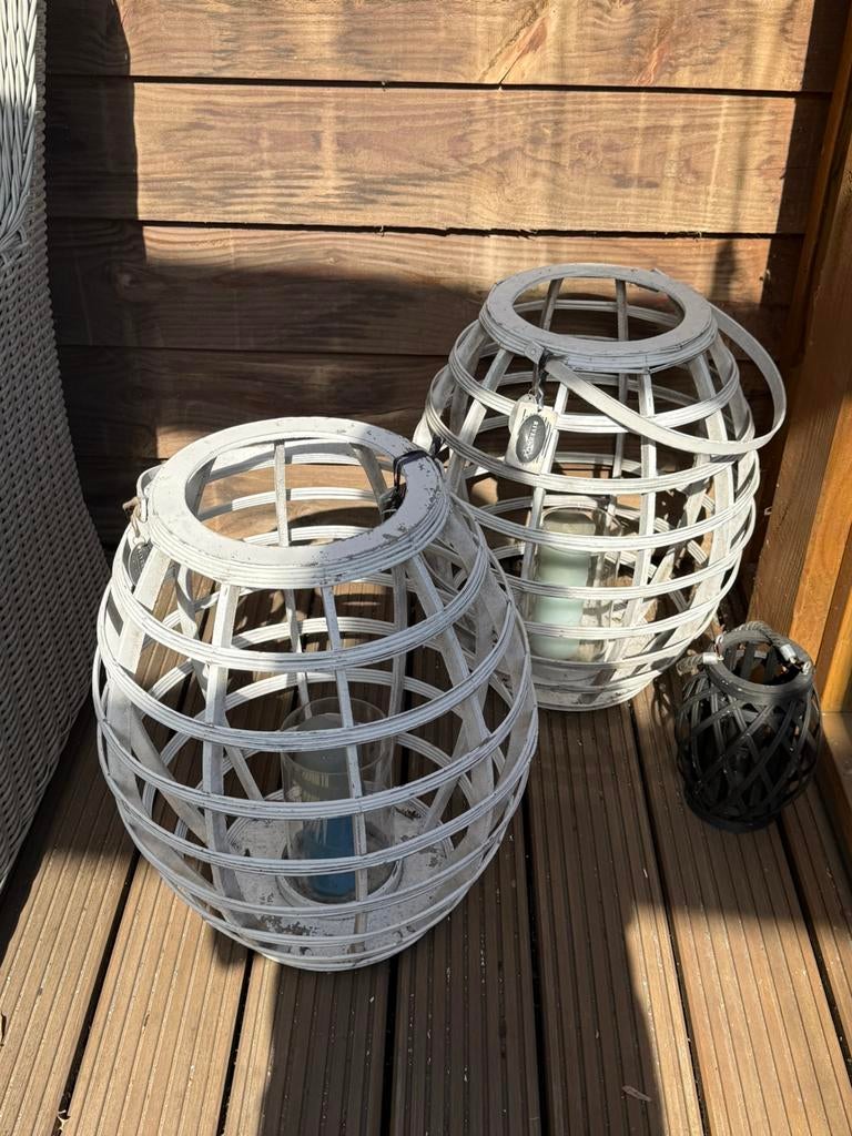 Diverse windlichten, Ophalen, Zo goed als nieuw, Overige materialen, Minder dan 25 cm