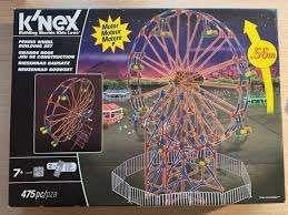 knex REUZENRAD/FERRISWHEEL + GRATIS LAND ROCKET RACER, Ophalen, Gebruikt, K'nex