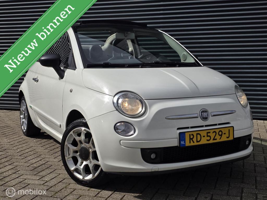 Fiat 500C 1.2 Sport CABRIO/PARKEERSENSOREN, Euro 5, Gebruikt, 4 cilinders, Met garantie (alle)