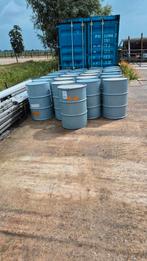 Klemdekselvaten dekselvaten  vuilnisbak prullenbak 200 liter, Ophalen