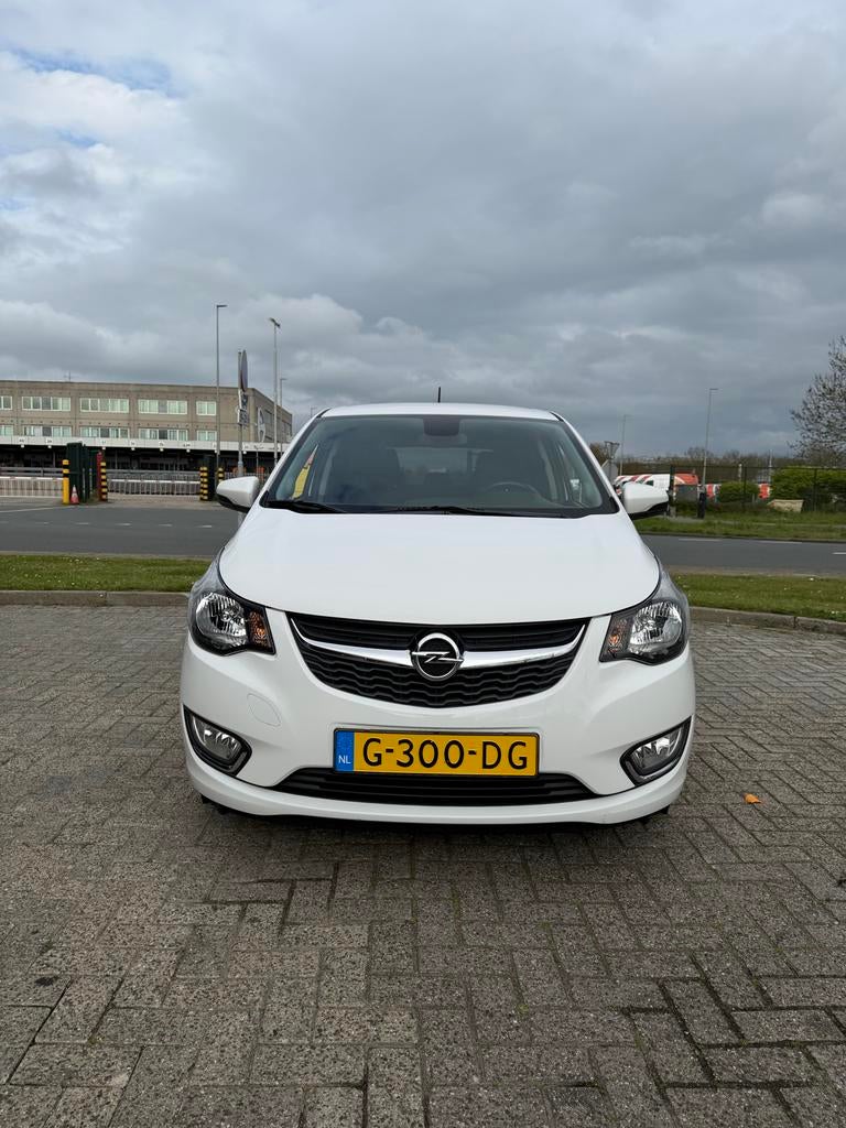 Opel Karl 1.0 Ecoflex S/S 75pk 2019 Wit NAP KM 91139, Auto's, Voorwielaandrijving, 839 kg, Wit, Origineel Nederlands