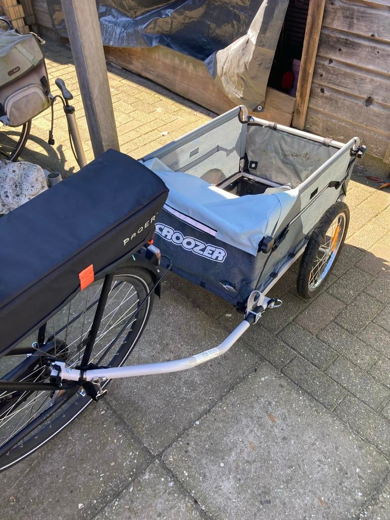 Croozer Bagagekar - Handige Fietskar voor Bagage, Ophalen, Gebruikt, Opvouwbaar, Bagagekar