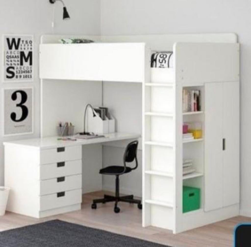 Ikea Stuva / Småstad hoogslaper, Ophalen, Gebruikt, Eenpersoons, 200 cm