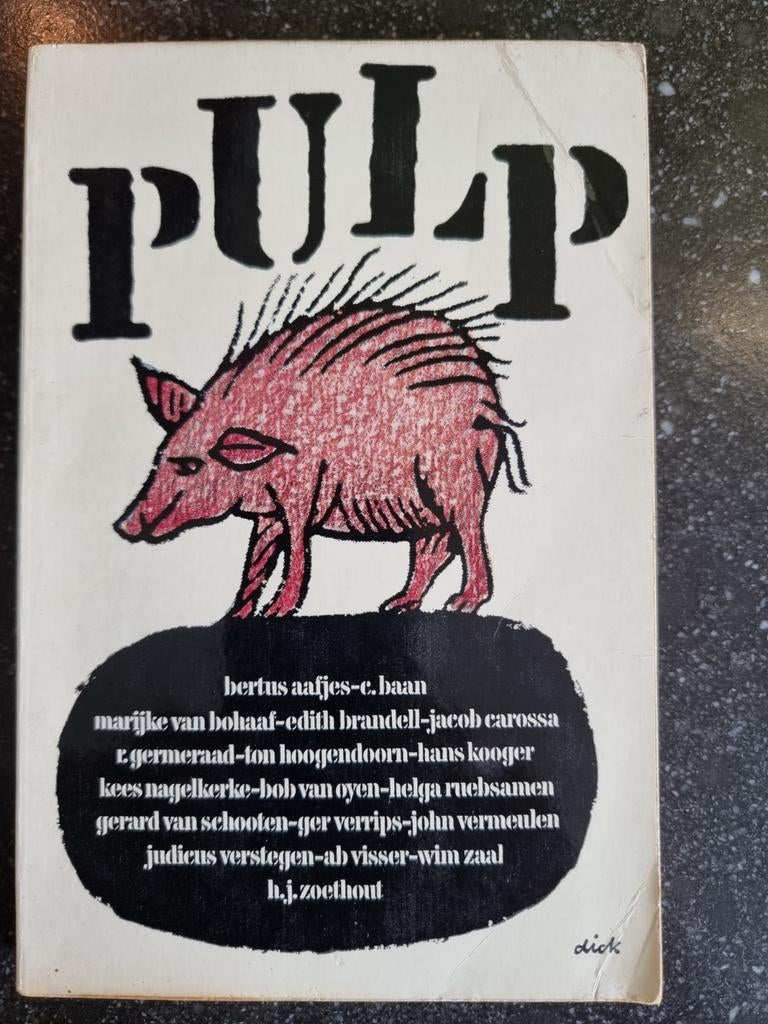 Pulp - Verhalenbundel met Dick Bruna omslag (1972), Boeken, Romans, Gelezen, Nederland, Ophalen of Verzenden