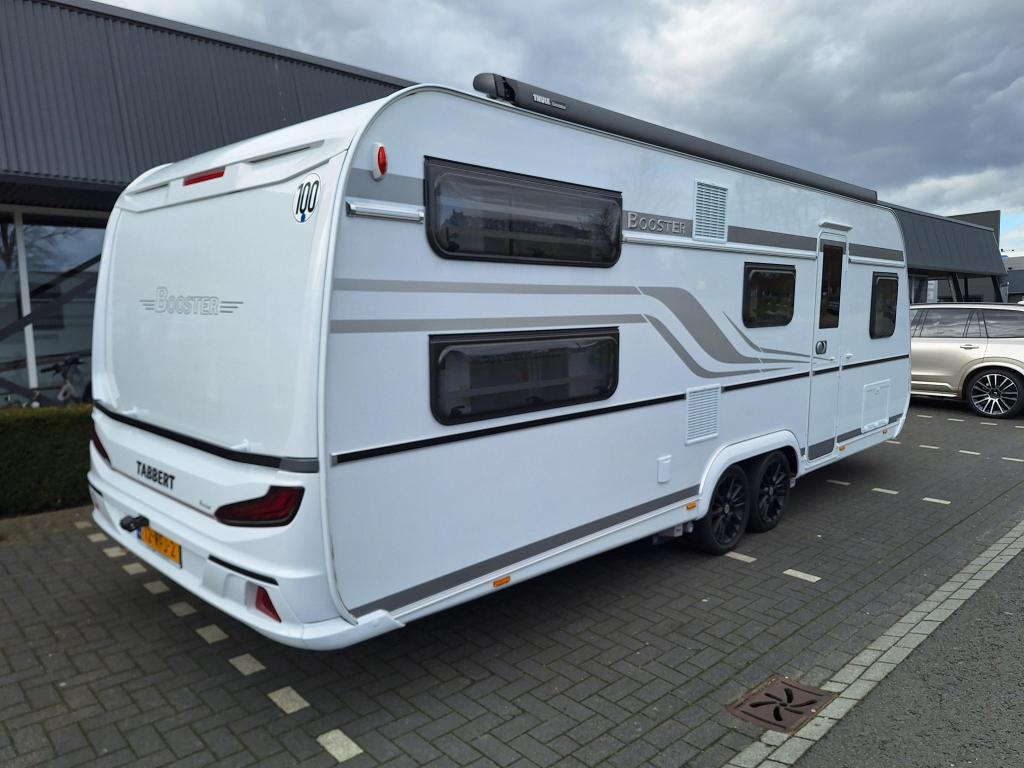Tabbert Rossini Booster 620 DM MOVER XT4, AIRCO, LUIFEL, Caravans en Kamperen, Caravans, Rondzit, Tabbert, Bedrijf, 6 tot 7 meter