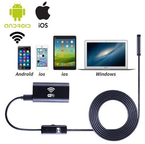 WIFI Endoscoop Voor Android en IOS Telefoon 2 meter 93, Hobby en Vrije tijd, Overige Hobby en Vrije tijd, Nieuw, Ophalen of Verzenden