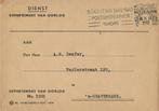 dienstenvelop, Verzenden, Na 1940, Gestempeld