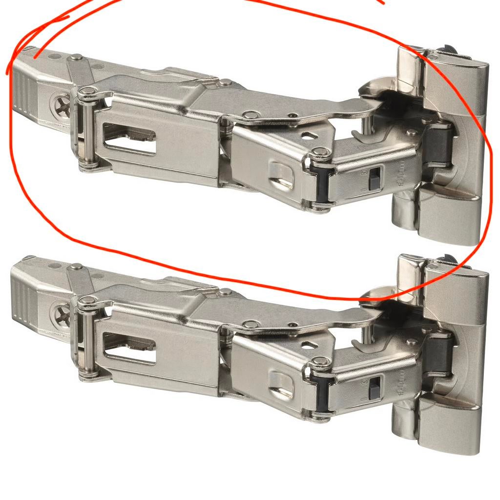 IKEA Utrusta scharnier 153 graden, Ophalen of Verzenden, Nieuw, Minder dan 50 mm, Overige typen