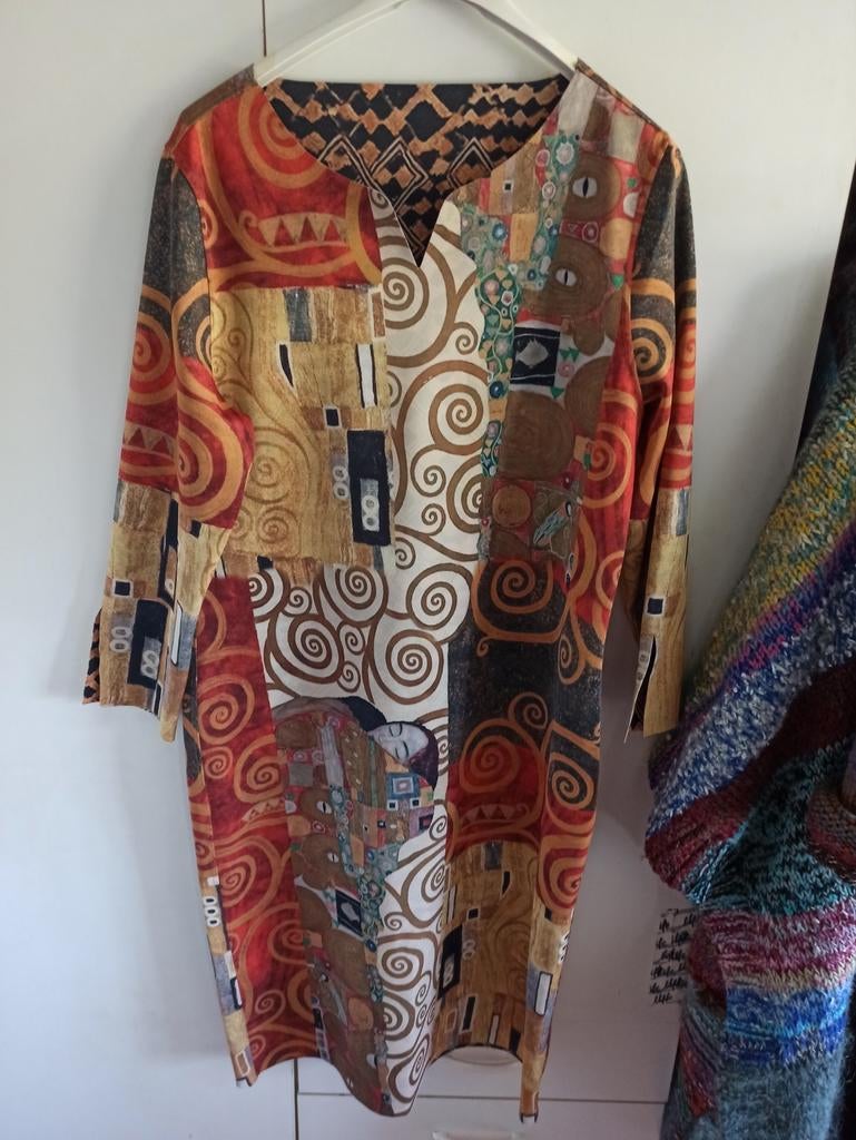 Lizzy en Coco jurk L, Kleding | Dames, Jurken, Ophalen of Verzenden, Zo goed als nieuw, Onder de knie