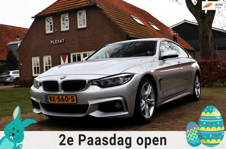 BMW 4-serie Gran Coupé 418i Executive Aut. | Facelift | M-P, Auto's, BMW, Bedrijf, Te koop, 4-Serie Gran Coupé, ABS, Airbags, Airconditioning