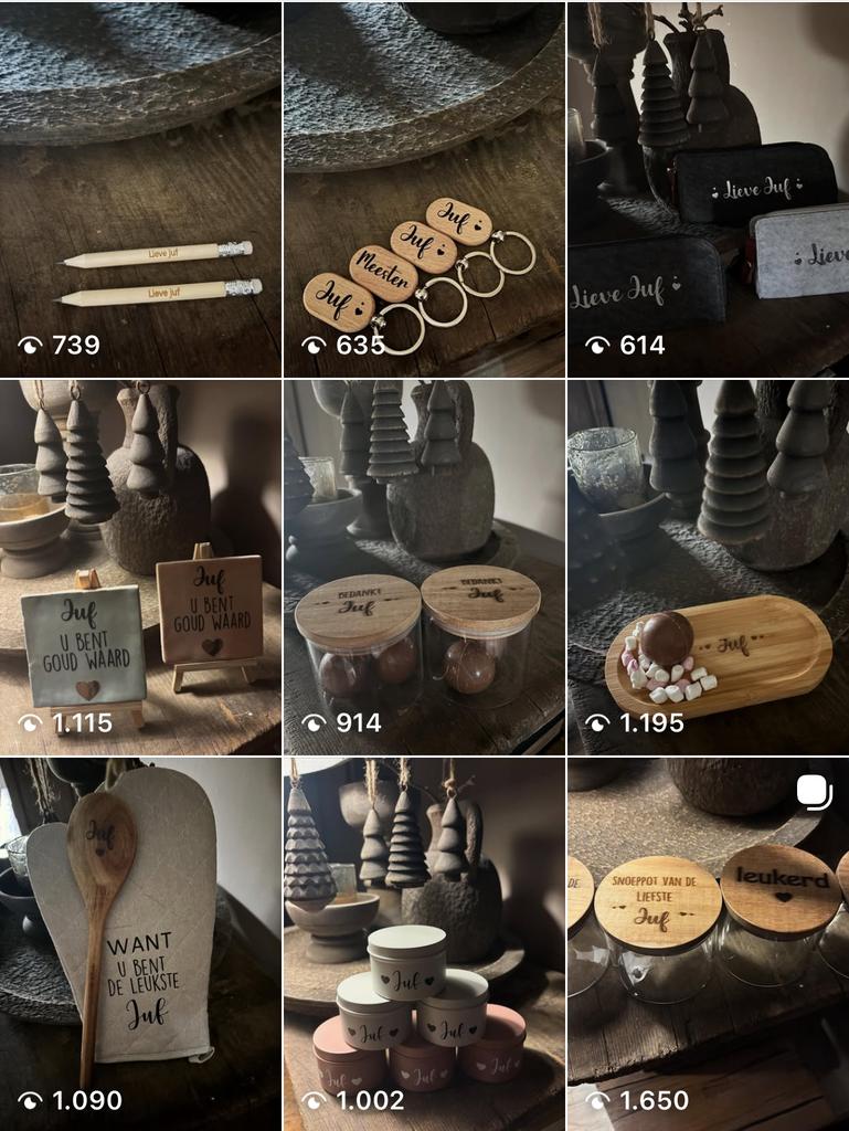 Gepersonaliseerde cadeautjes voor juf, meester, mama, oma, Ophalen of Verzenden, Nieuw, Overige typen, Overige