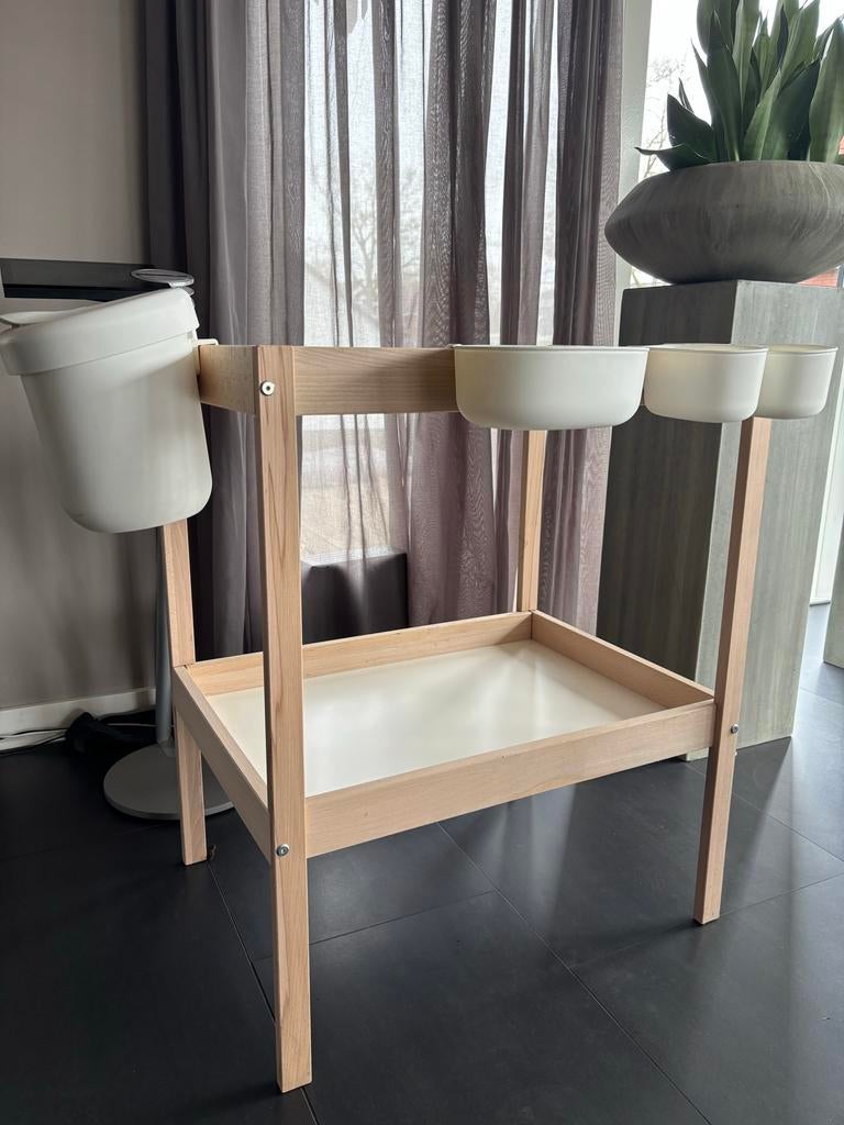 IKEA Sniglar commode beuken/wit, Kinderen en Baby's, Kinderkamer | Commodes en Kasten, Ophalen, 50 tot 70 cm, Zo goed als nieuw