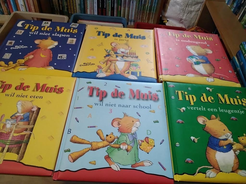 Marco campanella tip de muis € 2 per  stuk zie omschrijvin, Boeken, 5 of 6 jaar, Fictie algemeen, Jongen of Meisje, Ophalen of Verzenden