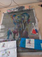 Diamond Painting Olifant 40x50 cm vol vierkant, Ophalen of Verzenden, Nieuw, Overige typen