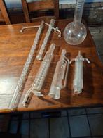 Diverse laboratorium glaswerk collectie, Ophalen