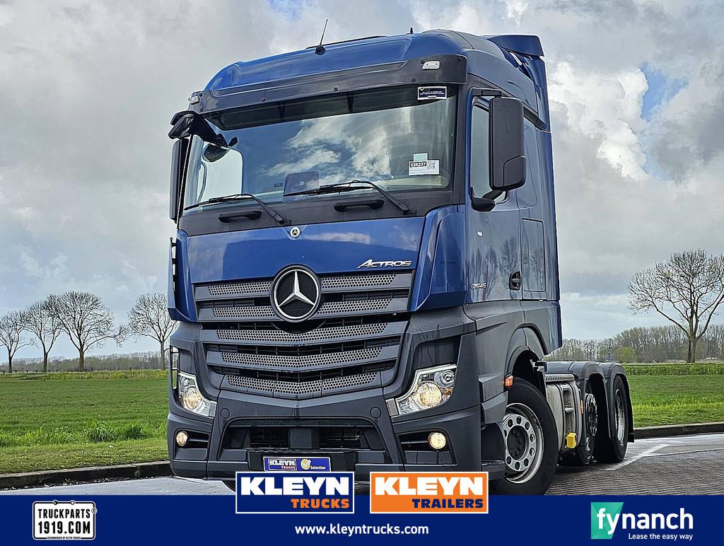 MERCEDES-BENZ ACTROS 2545 LS 6x2 streamline mp5, Auto's, Vrachtwagens, Automaat, Euro 6, Blauw, Stoelverwarming