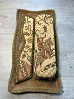Antiek 3-delige set: borstel, kam in etui en houder, Antiek en Kunst, Ophalen of Verzenden