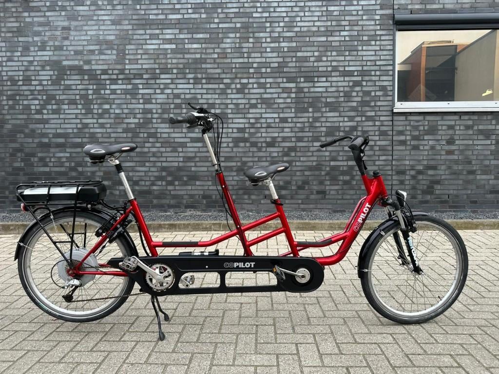 Elektrische Huka copilot, Fietsen en Brommers, Fietsen | Tandems, Ophalen, Minder dan 10 versnellingen, Gebruikt, Van Raam