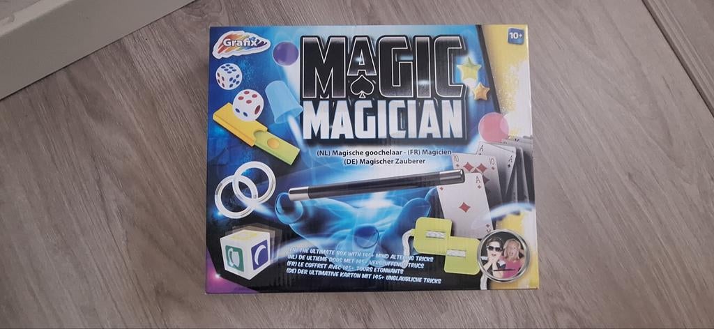 Magic goocheldoos, Ophalen