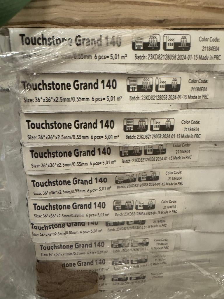Belakos Touchstone Grand 140 dryback tegel pvc, Kunststof, 50 tot 150 cm, Overige typen, Nieuw