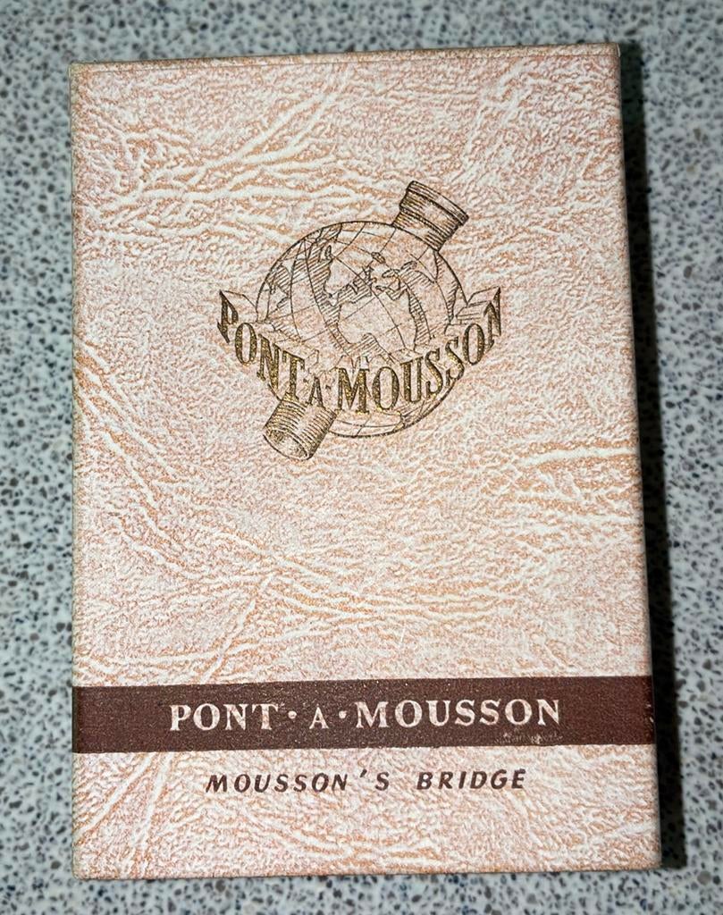 Vintage speelkaarten Pont-à-Mousson uit de jaren 1960/1970., Ophalen of Verzenden, Zo goed als nieuw, Speelkaart(en)