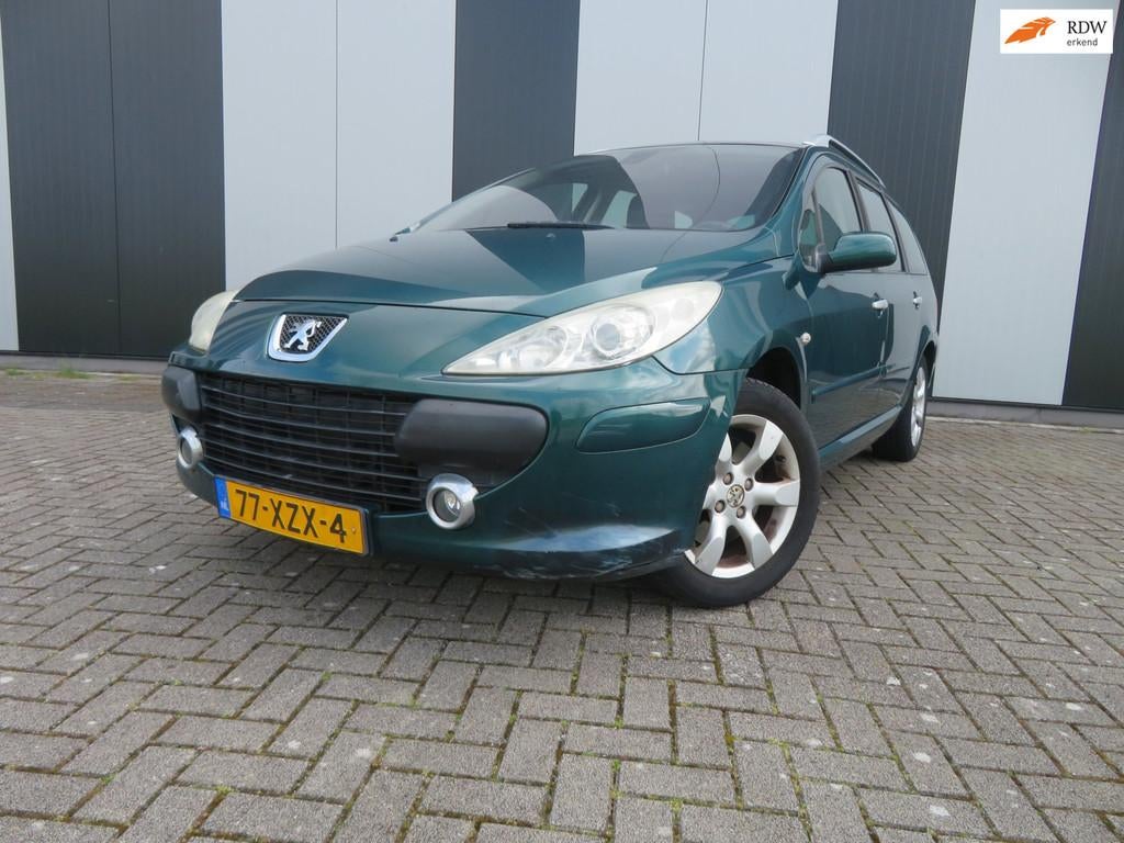 Peugeot 307 SW 2.0 HDiF XSi, Auto's, Voorwielaandrijving, Gebruikt, Zwart, 4 cilinders