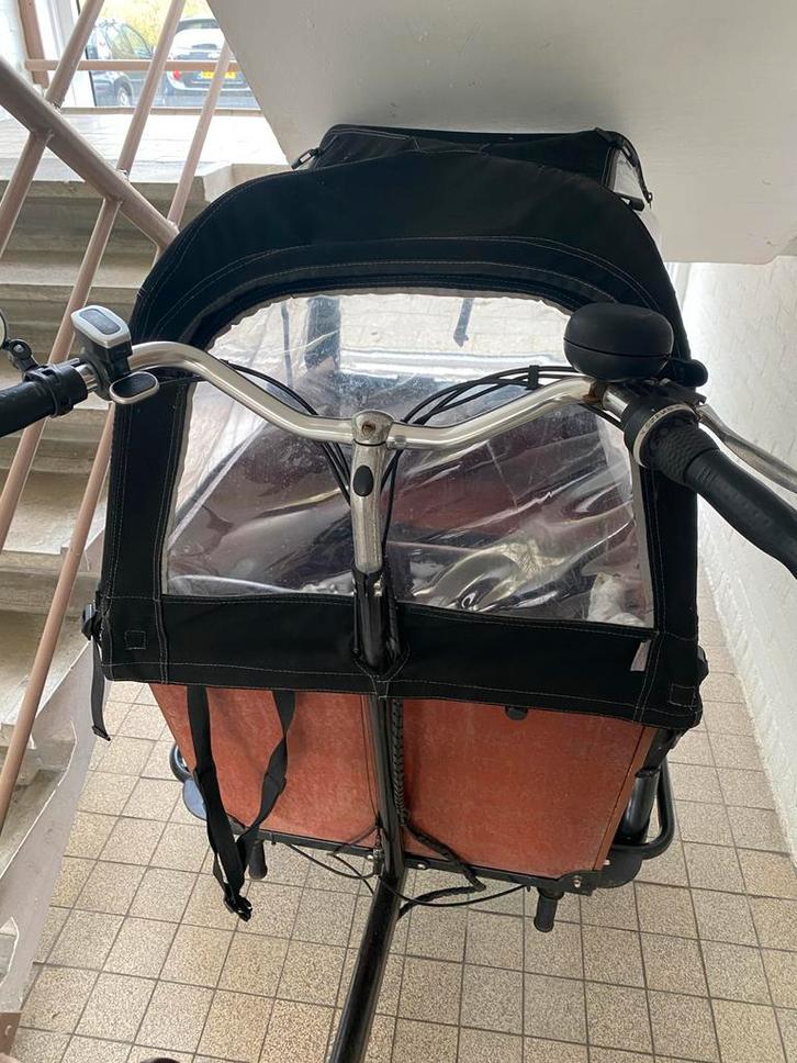 Babboe Big-E Elektrische Bakfiets – Direct Rijklaar!, Fietsen en Brommers, Fietsen | Bakfietsen, Gebruikt, Overige merken, 2 kinderen