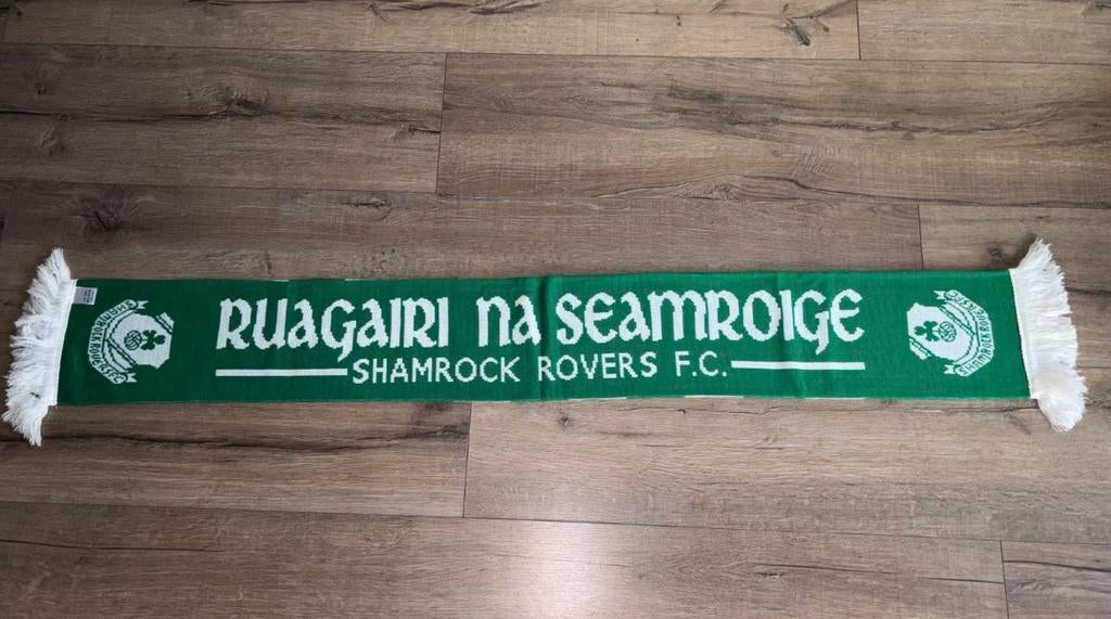Shamrock Rovers sjaal, Verzamelen, Ophalen of Verzenden, Zo goed als nieuw, Buitenlandse clubs, Vaantje of Sjaal