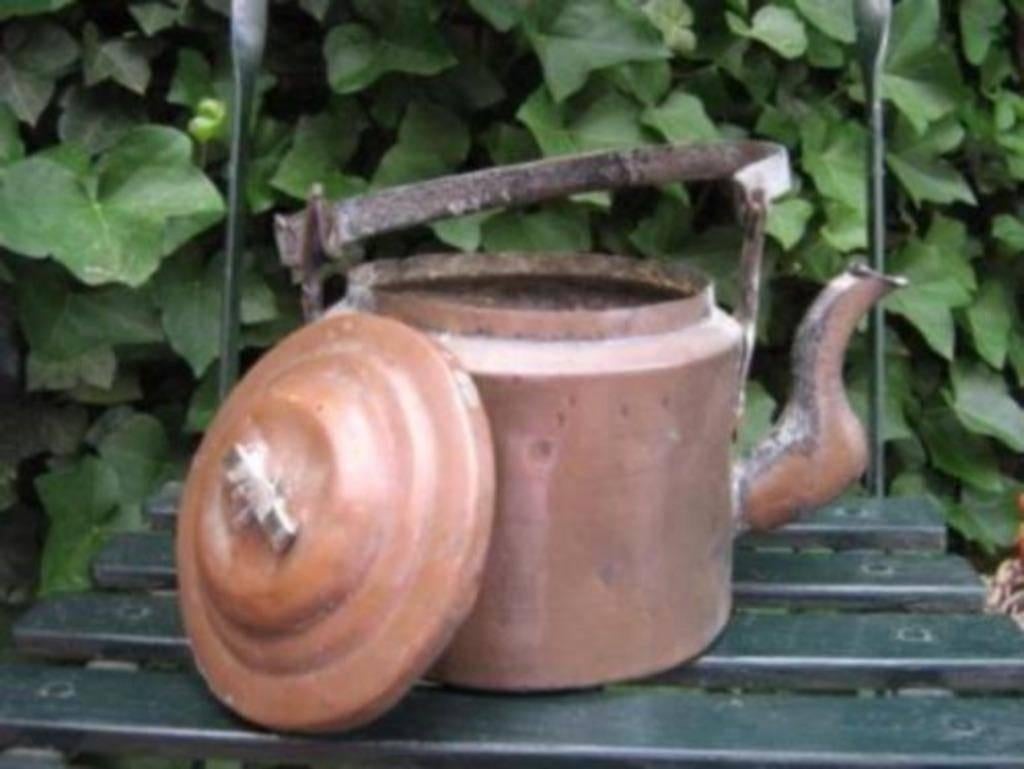 Oud Koperen Keteltje, Antiek en Kunst, Antiek | Koper en Brons, Ophalen of Verzenden