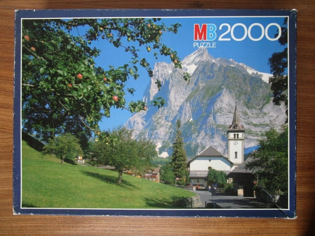 Nr.290: Puzzel van MB Zwitserland 2000 stukjes Jigsaw, Ophalen of Verzenden, 500 t/m 1500 stukjes, Nieuw