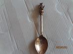 3-d lepeltje pigling bland silver plated, Ophalen of Verzenden, Gebruikt, Rvs of Chroom