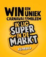 GEZOCHT: Jumbo ik lig super in de markt embleem, Verzamelen, Jumbo, Ophalen of Verzenden