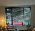 Moderne Houten jaloezieën, Ophalen, Zwart, Zo goed als nieuw, 200 cm of meer