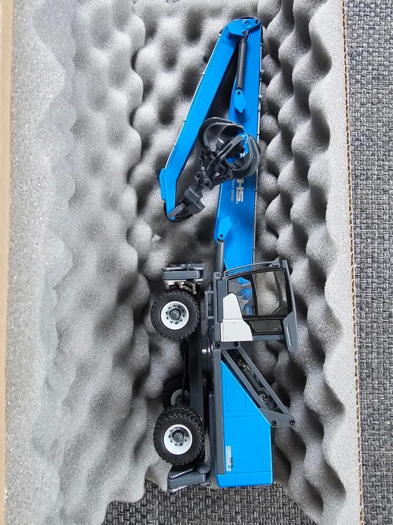 FUCHS MHL350F overslagkraan met poliepgrijper,nieuw, conrad, Hobby en Vrije tijd, Modelauto's | 1:50, Ophalen of Verzenden, Nieuw