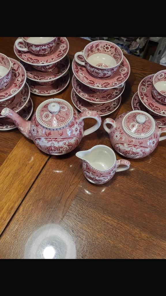 Servies +~ 1900, Ophalen of Verzenden