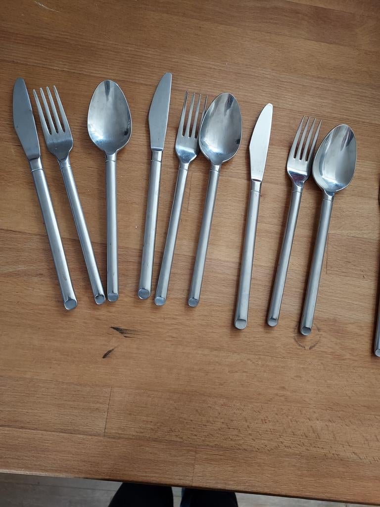 Futura bestek, Gebruikt, Ophalen of Verzenden, Rvs of Chroom, Vaatwasserbestendig