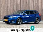 Ford Focus Wagon 1.0 ST-Line |Clima|Cruise|Navi|, Gebruikt, Blauw, Origineel Nederlands, Handgeschakeld