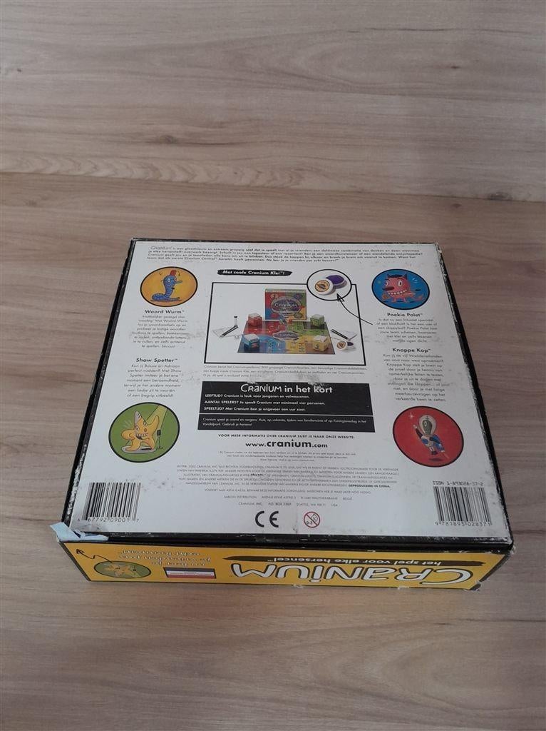 Cranium het spel voor elke hersencel - s4671, Hobby en Vrije tijd, Gezelschapsspellen | Bordspellen, Ophalen of Verzenden, Zo goed als nieuw