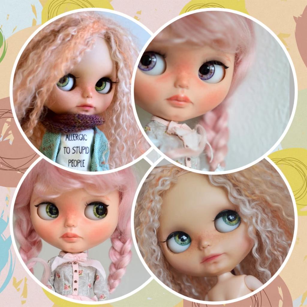 OOAK Custom Original NEO Takara Blythe Blythes Banochita, Verzamelen, Poppen, Verzenden, Gebruikt, Pop