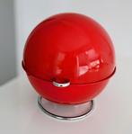 Retro, rode, ronde Wesco Superball broodtrommel / opbergbox, Ophalen of Verzenden, Rood, Schaal