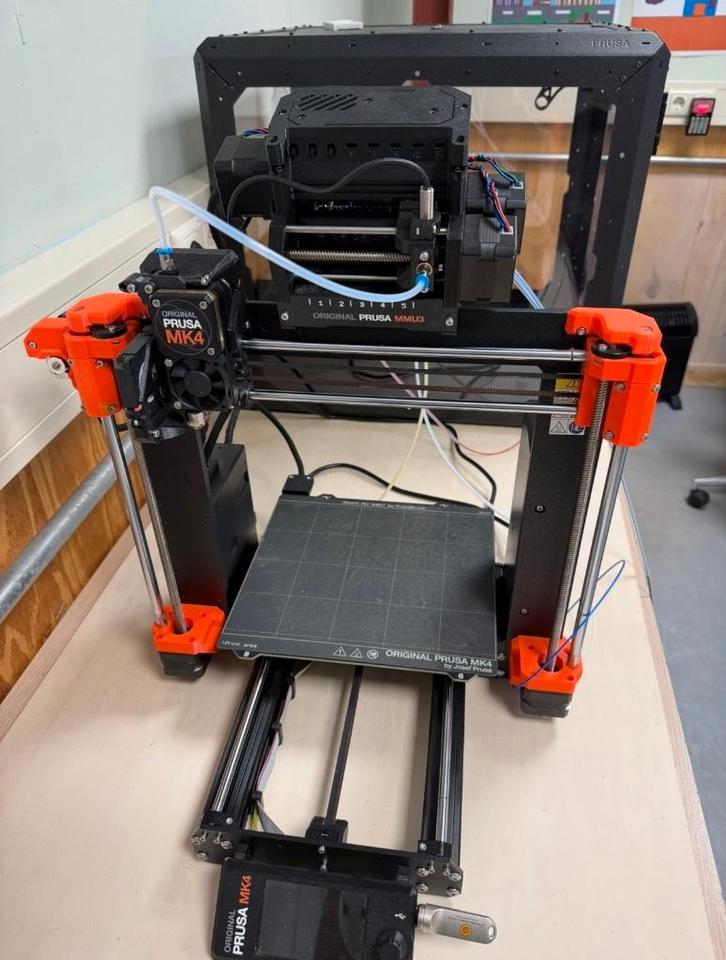 3D printer Prusa MK4 + MMU3 en toebehoren, Computers en Software, 3D Printers, Gebruikt, Ingebouwde Wi-Fi, Ophalen