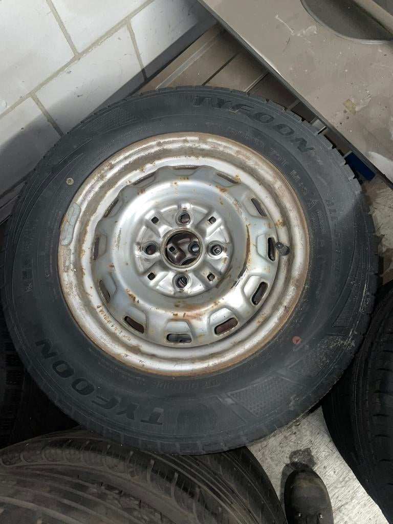 Stalen velgen, Auto-onderdelen, Banden en Velgen, Ophalen, Gebruikt, All Season, Personenwagen