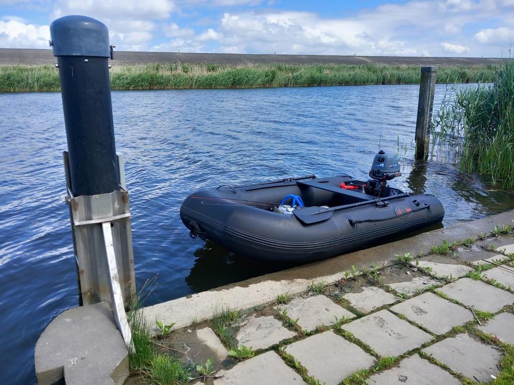 Raptor boot 245 xtl met aluminium bodem, Ophalen, Koffer of Tas